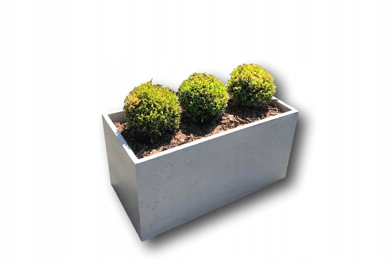 Architektonický betónový kvetináč 40 cm